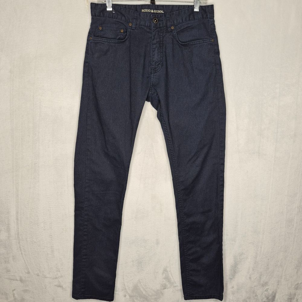 Rodd & Gunn Dark Blue‎ Woven Jeans Pants Size 32L